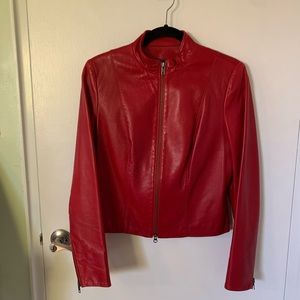 Short leather jacket by Danier Leather